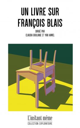 Un livre sur François Blais